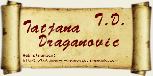 Tatjana Draganović vizit kartica